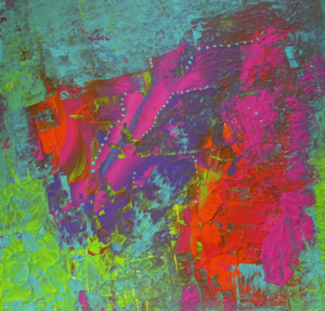 Exuberant painting
